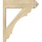 Ekena Millwork Olympic Rough Sawn Arts and Crafts Outlooker, Douglas Fir, 8"W x 28"D x 32"H OUT08X28X32OLY03RDF - alternate 2